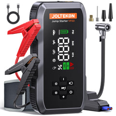 Joltekon VP20 jump starter front view for roadside emergencies and quick starts