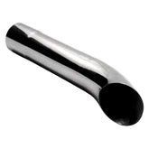 Jones Exhaust JTD112 chrome turn-down tip with 1.75-in diameter for 1.5-in pipes.
