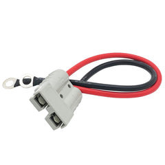 JooFn connector shell in PC flame-retardant material for weather resistance.
