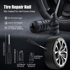 Joozur 4-in-1 tool deflates inner tubes, removes valve cores, and cleans threads.