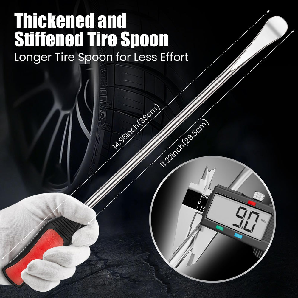 Joozur includes valve cores and caps for routine tire maintenance.