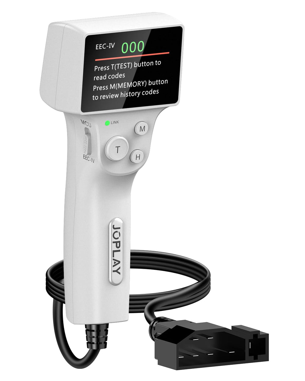 JOPLAY OBD1 code reader shows Ford compatibility for 1981-1995 models.