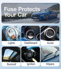 JOREST micro2 fuses pack suited for sensitive electronics and dashboards.