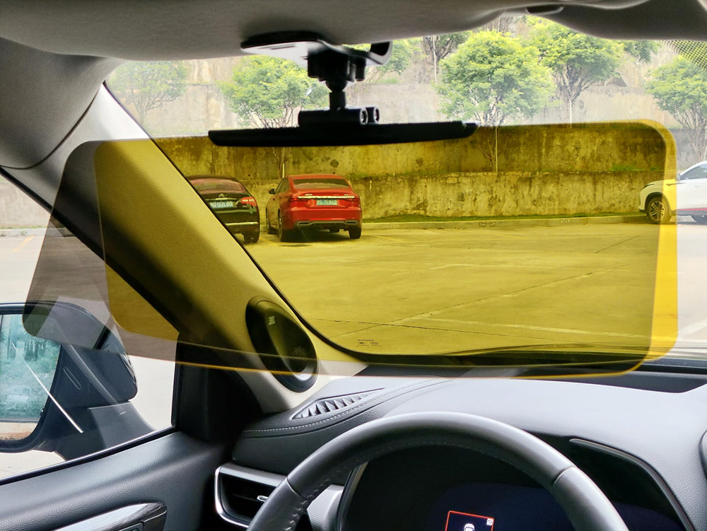 JOSALINAS extendable coverage visor adapts to sun angles and conditions.