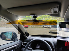 JOSALINAS universal clip-on visor fits cars, vans, and trucks for quick sun relief.