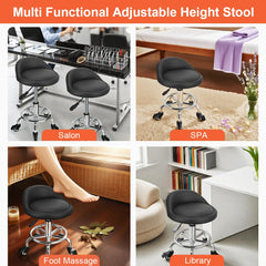 JOSTZHXIN compact stool with waterproof easy-clean PU leather
