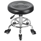 JOSTZHXIN low height rolling stool with padded seat for comfortable sessions