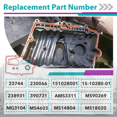 Joworthy MS90269 heat-resistant gaskets detail reduces fuel leaks potential.