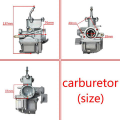 Joygowe carburetor with Yamaha Champ 100 engine compatibility for vintage ATV.
