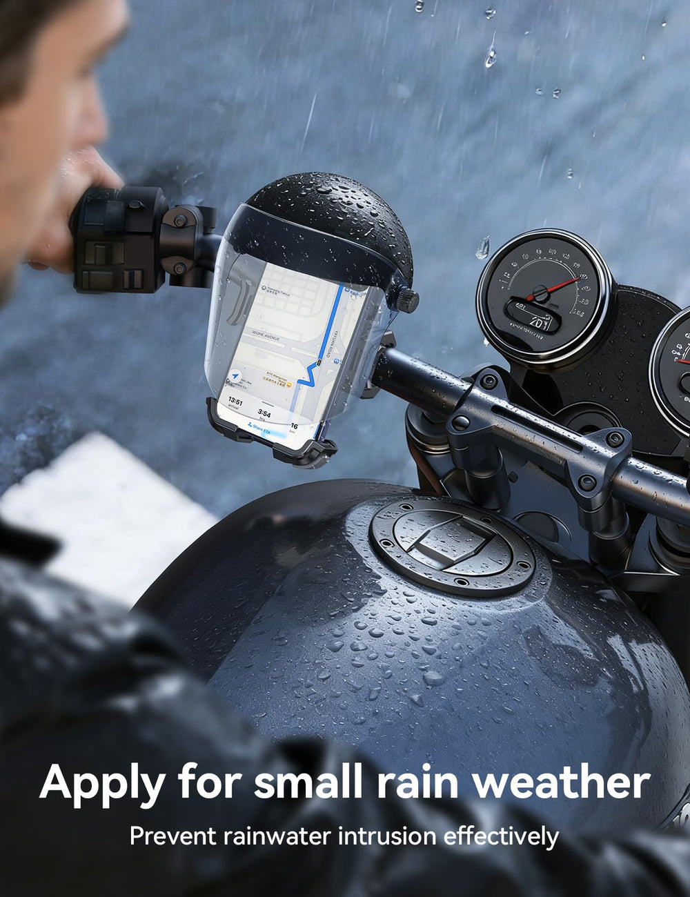 JOYROOM all-weather mount designed for motorcycles, ATVs, and UTVs.