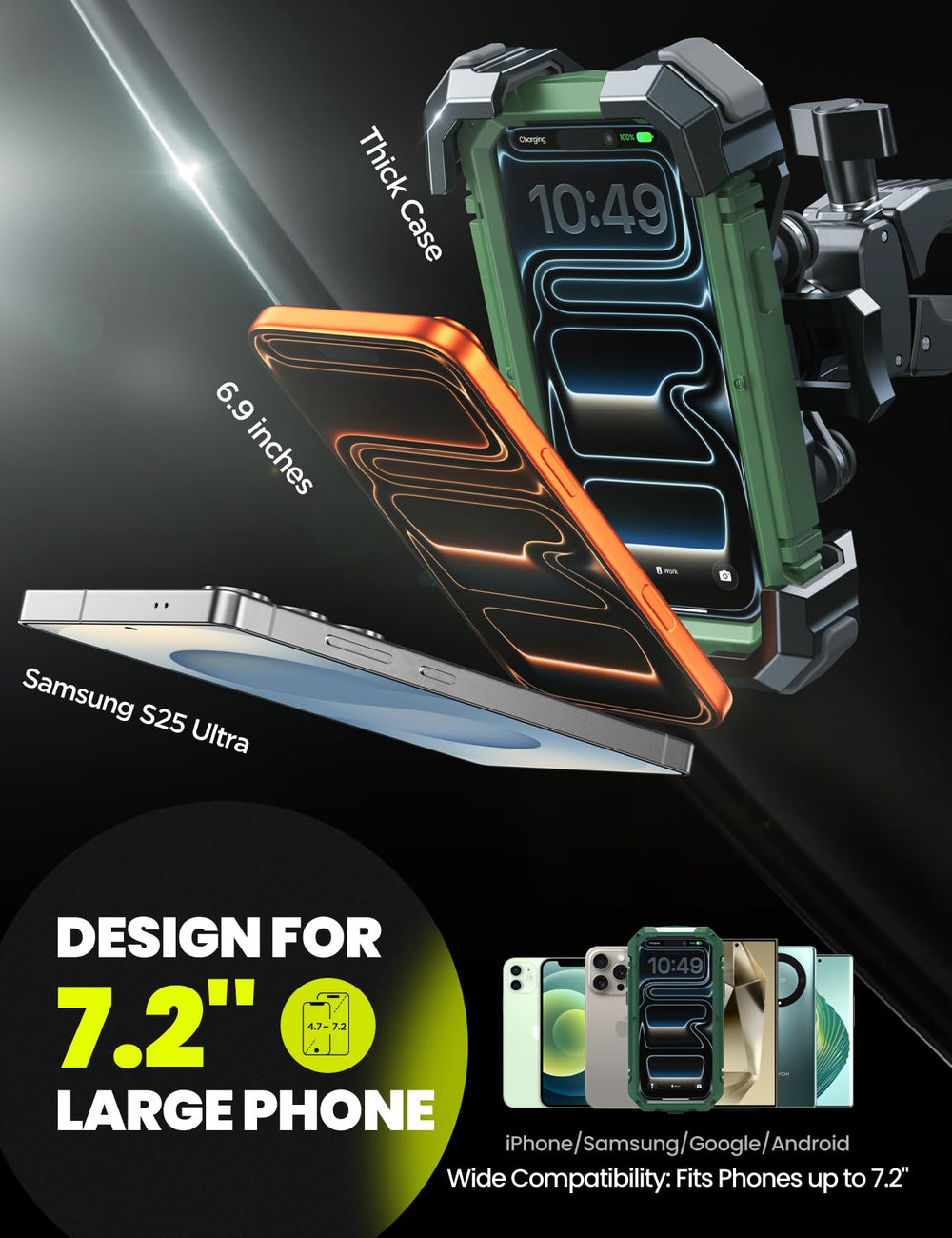 JOYROOM anti vibration core reduces high frequency vibrations for smoother viewing.