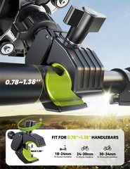 JOYROOM camera friendly design preserves camera access while riding.