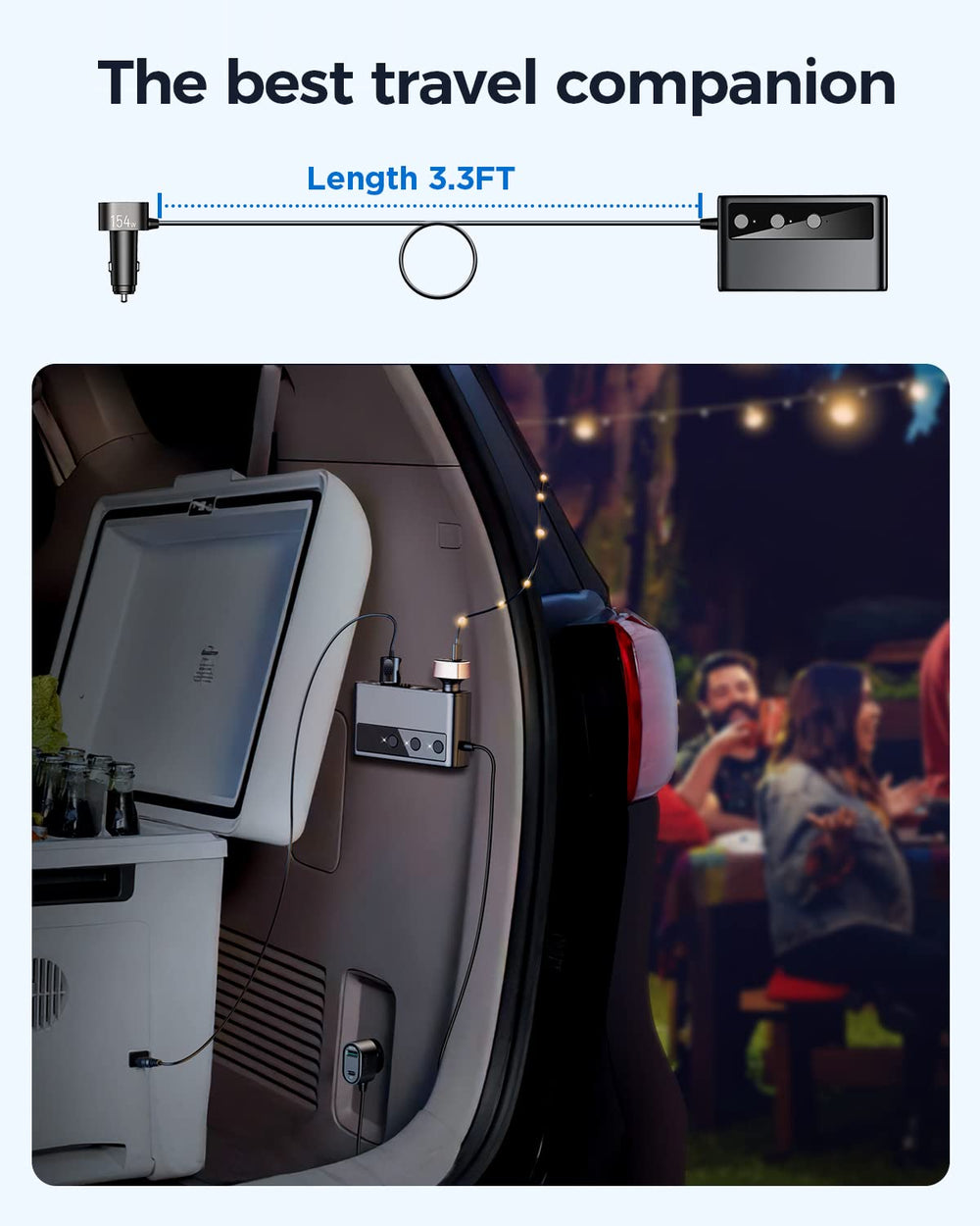 JOYROOM dash cam and GPS compatibility in a 12V/24V car