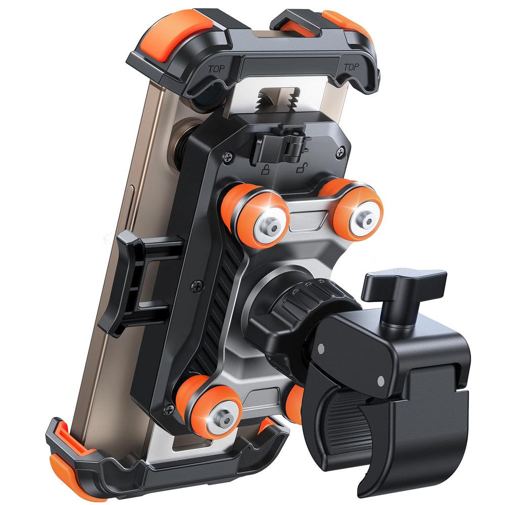JOYROOM dual dampener stabilizes phone on rough roads