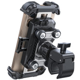 JOYROOM dual dampener keeps your phone stable on rough roads.