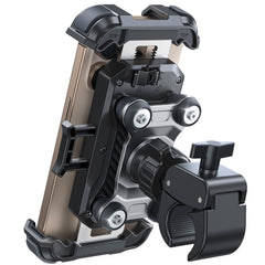 JOYROOM dual dampener keeps your phone stable on rough roads.