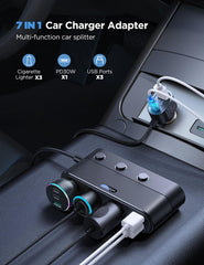 JOYROOM PD30W USB-C port enables fast charging on the road