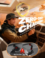 JOYROOM soft foam protection cushions the visor and eyewear from scratches.