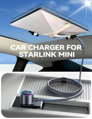 JOYROOM Starlink Mini Car Adapter 10ft cable for flexible vehicle installation.