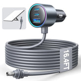 JOYROOM Starlink Mini car adapter front view showing compact, travel-ready design.