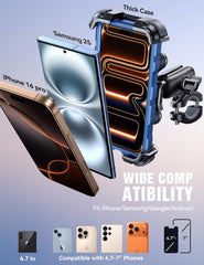 JOYROOM wide compatibility fits 4.7-7 inch phones with thick cases