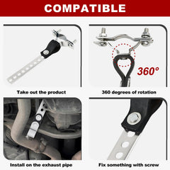 Joytrace Onan/Cummins-compatible hanger supports reliable RV exhaust alignment