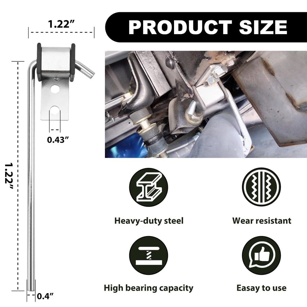 Joytrace pre-drilled hangers ready for quick, tool-free alignment