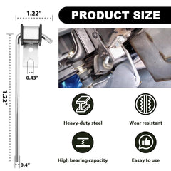 Joytrace pre-drilled hangers ready for quick, tool-free alignment