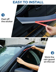 Joytutus acrylic vent visor closeup emphasizes durability and seamless edge design
