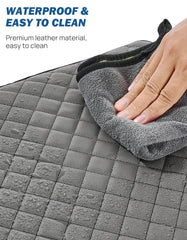 JOYTUTUS center console cover anti-slip elastic bands secure fit
