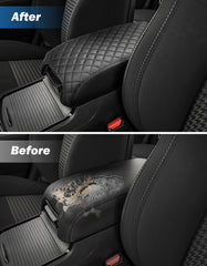 JOYTUTUS latch-opening view shows easy console access for Charger/Chrysler 300