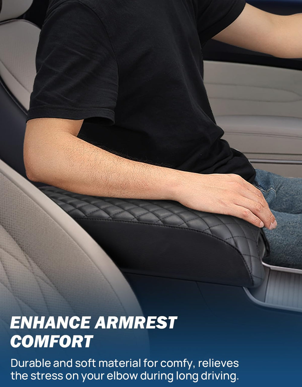 JOYTUTUS non-slip design keeps the cover in place during driving on Charger/Chrysler 300