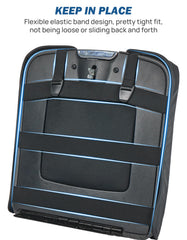 JOYTUTUS console cover protects against pet paw marks and dirt while driving.
