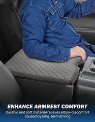 JOYTUTUS center console cover waterproof and dirt-proof surface