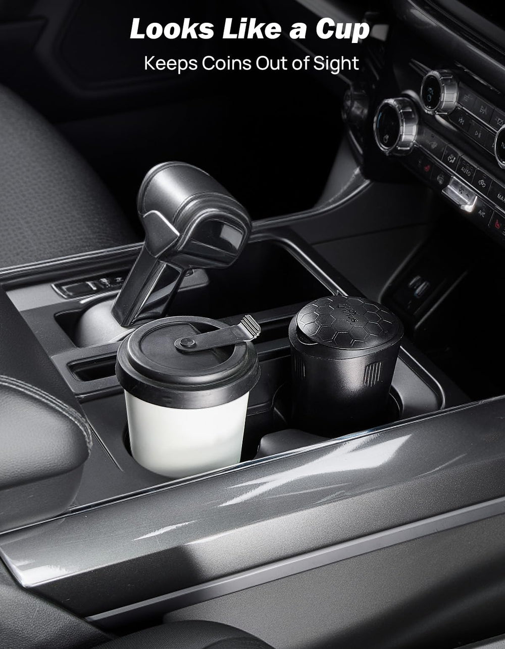 JOYTUTUS coin holder universal compatibility for multiple vehicles