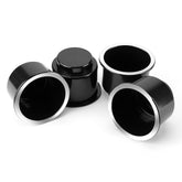 JoyTutus chrome cup holder insert designed for universal fit on couches and boats.