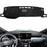 JOYTUTUS dash cover mat for 4Runner shows precise fit and speaker cutouts.
