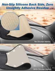 JOYTUTUS dash cover demonstrates wrinkle-free setup on Ram dash.
