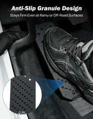Joytutus dead pedal double-hole fix delivers stable performance on road and trail.