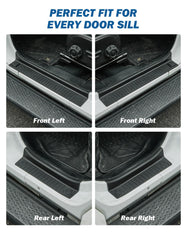 JOY TUTUS rear right door sill guard resists wear when loading cargo after outdoor trips.