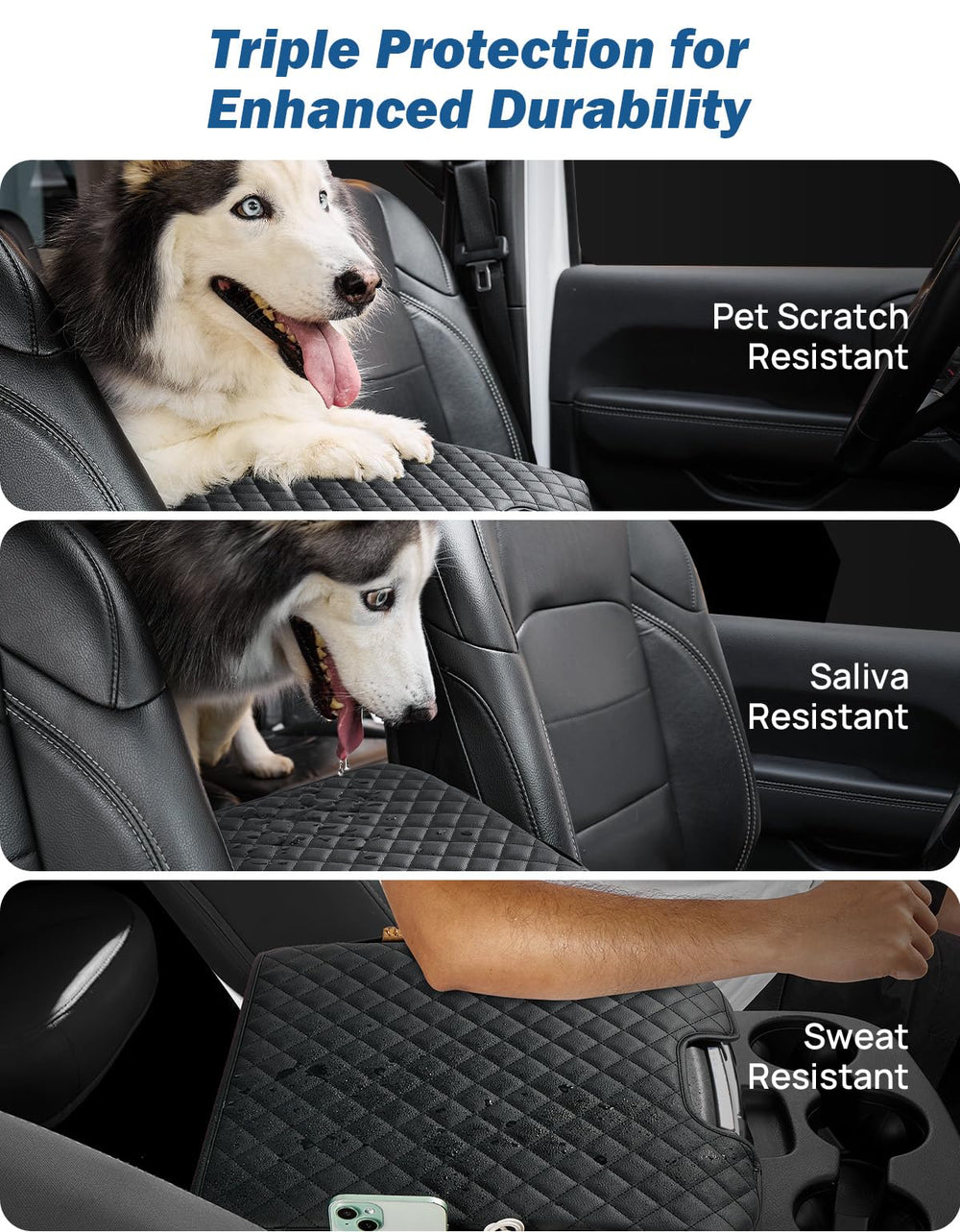 Elastic edge keeps JOYTUTUS cover in place during driving