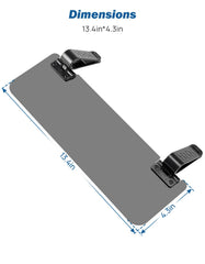 Front-seat compatibility for left or right visors with JOYTUTUS