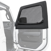 JOYTUTUS front-wrangler-side-window-sun-shade blocks UV rays and adds privacy.