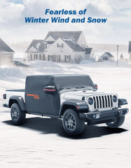 JOYTUTUS Gladiator JT cab cover fits 2020-2026 models for all-season protection.