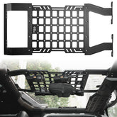 JOYTUTUS hard-top roof rack MOLLE panel on Wrangler fit for organized gear.