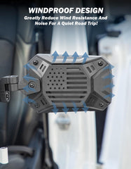 JOYTUTUS mirrors doors-off adjustment options enable precise alignment for varied driving styles