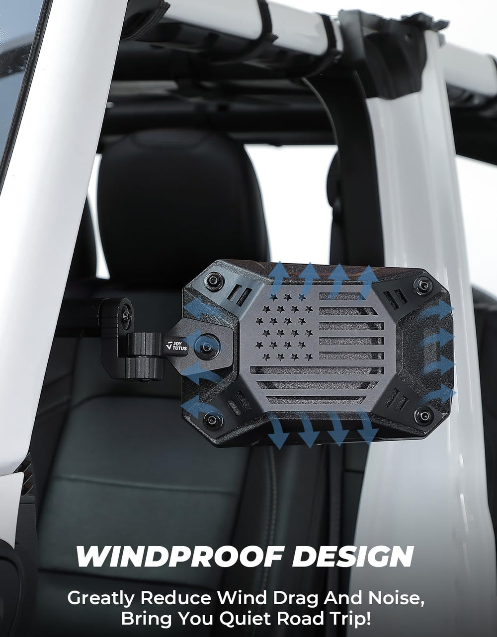 Includes bolts and brackets for quick JOYTUTUS installation on Wrangler JL