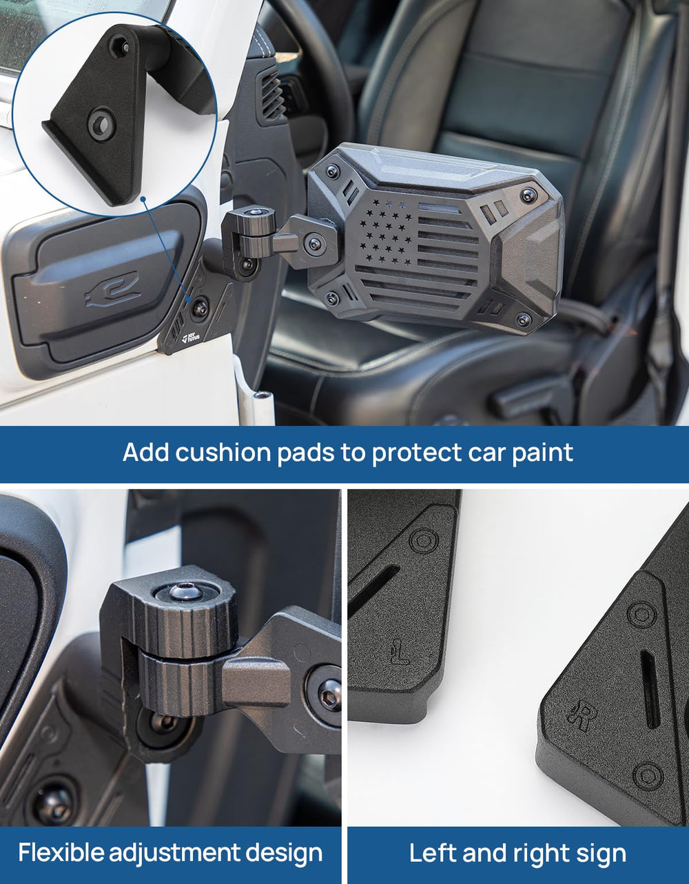 JOYTUTUS rust-proof coating protects metal finish in rugged outdoor conditions