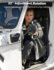 JOYTUTUS wide-field mirrors boost highway and off-road visibility