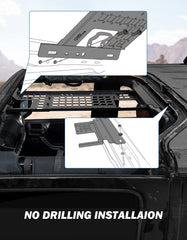 JOYTUTUS Molle system for pouches and straps on the Wrangler JK.